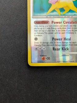 M/NM Pokemon Delcatty Reverse Holo Card 4/127 Platinum - Image 4