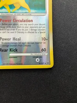 M/NM Pokemon Delcatty Reverse Holo Card 4/127 Platinum - Image 5