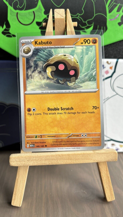 Pokemon Kabuto 140/165 Sv: Scarlet & Violet 151 Regular NM Near Mint - Image 1