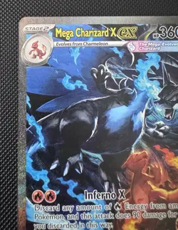 Pokemon TCG Mega Charizard X Ex 125/094 SIR Phantasmal Flames NM 🔥💫 | MINTY - Image 2