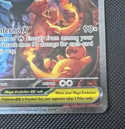 Pokemon TCG Mega Charizard X Ex 125/094 SIR Phantasmal Flames NM 🔥💫 | MINTY - Image 4