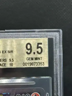 MEGA CHARIZARD X BGS 9.5 2025 POKEMON PHANTASMAL FLAMES PFL EN #125/094 EX SIR - Image 4