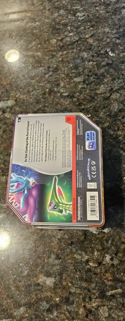 (3)Pokemon Scarlet & Violet Pokemon TCG Tin Iron Leaves ex SEALED NEW - Image 4