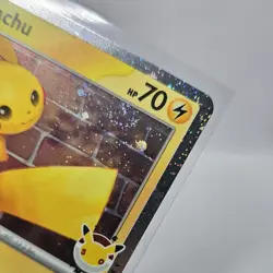 Pikachu 051/162 Stamped Promo W/ Double SWIRL - Pokemon Day 30th Anniversary - Image 4