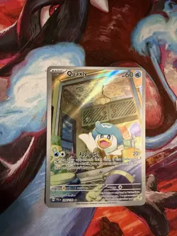 Quaxly 206/193 Illustration Rare Paldea Evolved Pokemon Holo Near Mint - Image 1