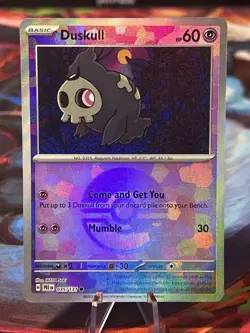 Duskull (Poke Ball Holo) SV: Prismatic Evolutions 035/131 Pokemon NM/M - Image 1