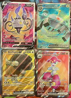 Pokemon Ultra Rare Lot x8 Full Art Miraidon ex Iron Thorns ex Scarlet Violet NM - Image 4