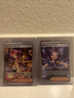Pokemon TCG Mega Evolutions Acerola's Mischief Sir 183/132, Near Mint - Image 1