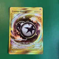 Counter Energy 122/111 - Crimson Invasion Gold Secret Rare Trainer - Pokemon TCG - Image 1