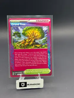 Grand Tree Pokemon Stellar Crown 136/142 ACE SPEC Rare Holofoil Near Mint - Image 1
