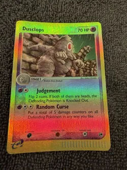 2003 Pokemon EX Sandstorm Dusclops 4/100 Rare Reverse Holo - LP - Image 1