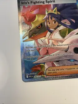 IRIS’S FIGHTING SPIRIT 292 / 217 SIR POKEMON ASCENDED HEROES🔥PACK FRESH-CLEAN - Image 4