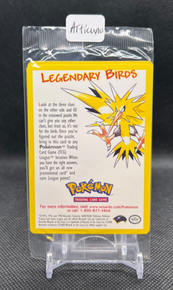 Articuno - Wizards Black Star Promo #22 - Sealed Legendary Birds Pokemon Promo - Image 1