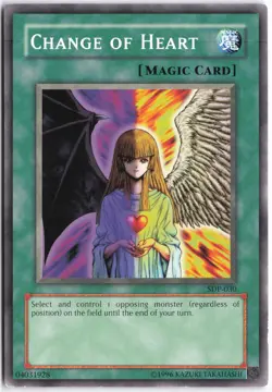 Yugioh - Change of Heart SDP-030 Unlimited - Starter Deck: Pegasus - Image 1