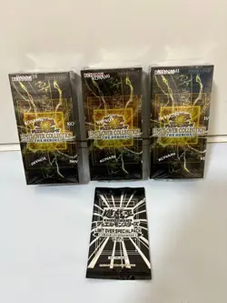 Yu-Gi-Oh! LIMIT OVER COLLECTION THE HEROES × 3 Box Set w/ Bonus 1 Pack Japanese - Image 1
