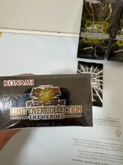 Yu-Gi-Oh! LIMIT OVER COLLECTION THE HEROES × 3 Box Set w/ Bonus 1 Pack Japanese - Image 4