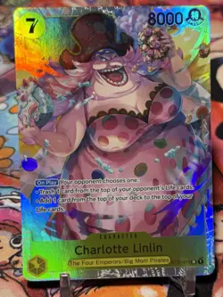 CHARLOTTE LINLIN - One Piece ST07-010 - SR Super Rare - Starter Deck 7: Big Mom - Image 1