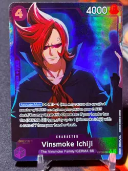 VINSMOKE ICHIJI - One Piece TCG OP06-060 - FULL ART FA - Premium Booster PRB01 - Image 1