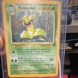 Pokemon Victreebel Jungle Holo Rare 14/64 80 HP 1999 Trading Card - Image 1