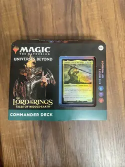 MtG Lord of the Rings: Commander Deck Hosts of Mordor. Missing Promo Card. - Image 1