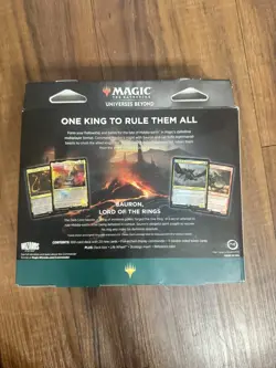 MtG Lord of the Rings: Commander Deck Hosts of Mordor. Missing Promo Card. - Image 2