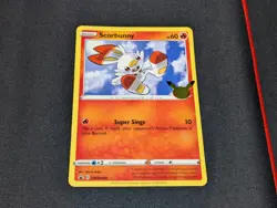 ERROR Scorbunny SWSH002 Promo Jumbo Pokemon Card Crimp Misprint 25th Anniversary - Image 2
