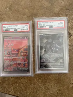 Listing for PSA 10 Mew and Mewtwo Promos Pokemon Card English #053 #052 Bundle - Image 1