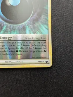 M/NM Pokemon Darkness Energy Reverse Holo Card 79/90 Undaunted - Image 5