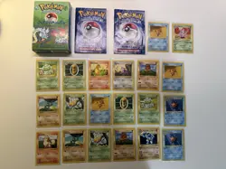 Overgrowth Theme Deck Pokemon 20 Cards Lot 1999 Base set + 48 Energy Cards - Image 1