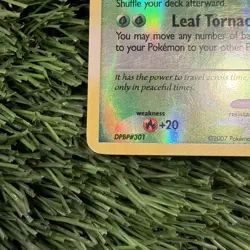 Celebi LV.39 7/123 Rare Reverse Holo Pokemon Card LP - Image 3