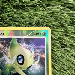 Celebi LV.39 7/123 Rare Reverse Holo Pokemon Card LP - Image 4