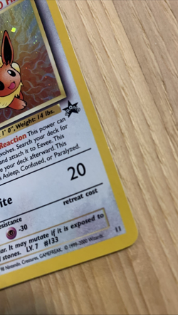 Eevee #11 Black Star Promo (LP) Pokemon Card WOTC 2000 - Image 4