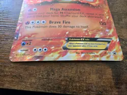 Charizard EX Holo Ultra Rare - Black Star Promo XY17 - Pokemon Card Free Ship - Image 4
