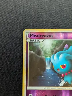 M/NM Pokemon Misdreavus Reverse Holo Card 57/90 Undaunted - Image 2