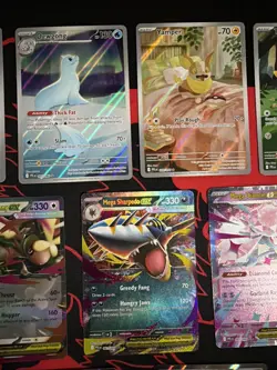 Lot Of 12 Pokemon Cards From Phantasmal Flames Full Art And Ex All Pack Fresh NM - Image 3