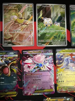 Lot Of 12 Pokemon Cards From Phantasmal Flames Full Art And Ex All Pack Fresh NM - Image 4