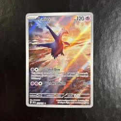 Pokemon TCG Latios 203/191 Surging Sparks Illustration Rare Card NM - Image 1