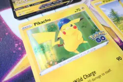 Pokemon Pikachu 6 Card Lot 1 V Promo, 1 Holo, 1 LP Vintage 5 NM Condition Modern - Image 2