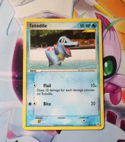 Totodile 79/101 Hidden Legends Common LP Pokemon Vintage Card Non Holo - Image 1