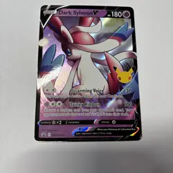 Dark Sylveon V SWSH134 SWSH: Sword & Shield Promo Cards Holo NM - Image 1