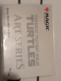 Krang, Master Mind Art Card 54 S Art Series: Teenage Mutant Ninja Turtles 25 NM - Image 2