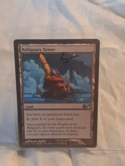 MtG Magic the Gathering M13 Reliquary Tower Regular - Image 1