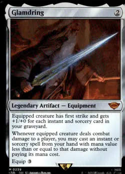 Universes Beyond: The Lord of the Rings: Tales of Middle-earth #239 Glamdring - Image 1