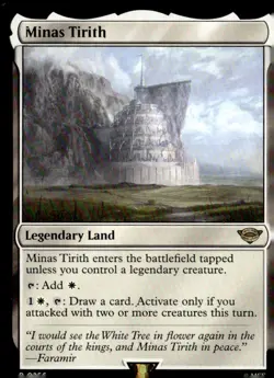 Universes Beyond: The Lord of the Rings: Tales of Middle-earth #256 Minas Tirith - Image 1