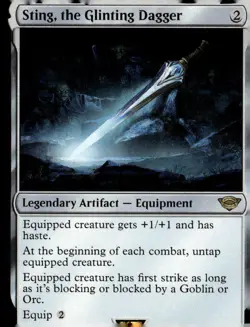 Tales of Middle-earth #250 Sting, the Glinting Dagger - Image 1