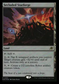 Secluded Starforge Foil Edge of Eternities MTG - NM+ - Image 1
