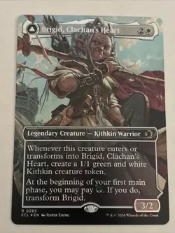 Brigid, Clachan's Heart (Borderless) Lorwyn Eclipsed Foil Nm - Image 1