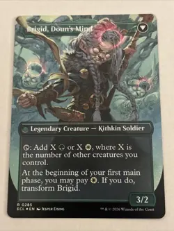 Brigid, Clachan's Heart (Borderless) Lorwyn Eclipsed Foil Nm - Image 4