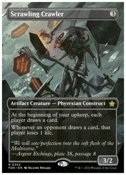 Foundations #354 Scrawling Crawler (Borderless) - Image 1