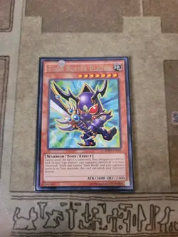 YUGIOH TOON BUSTER BLADER BOSH-EN038 RARE UNLIMITED ED NM - Image 1